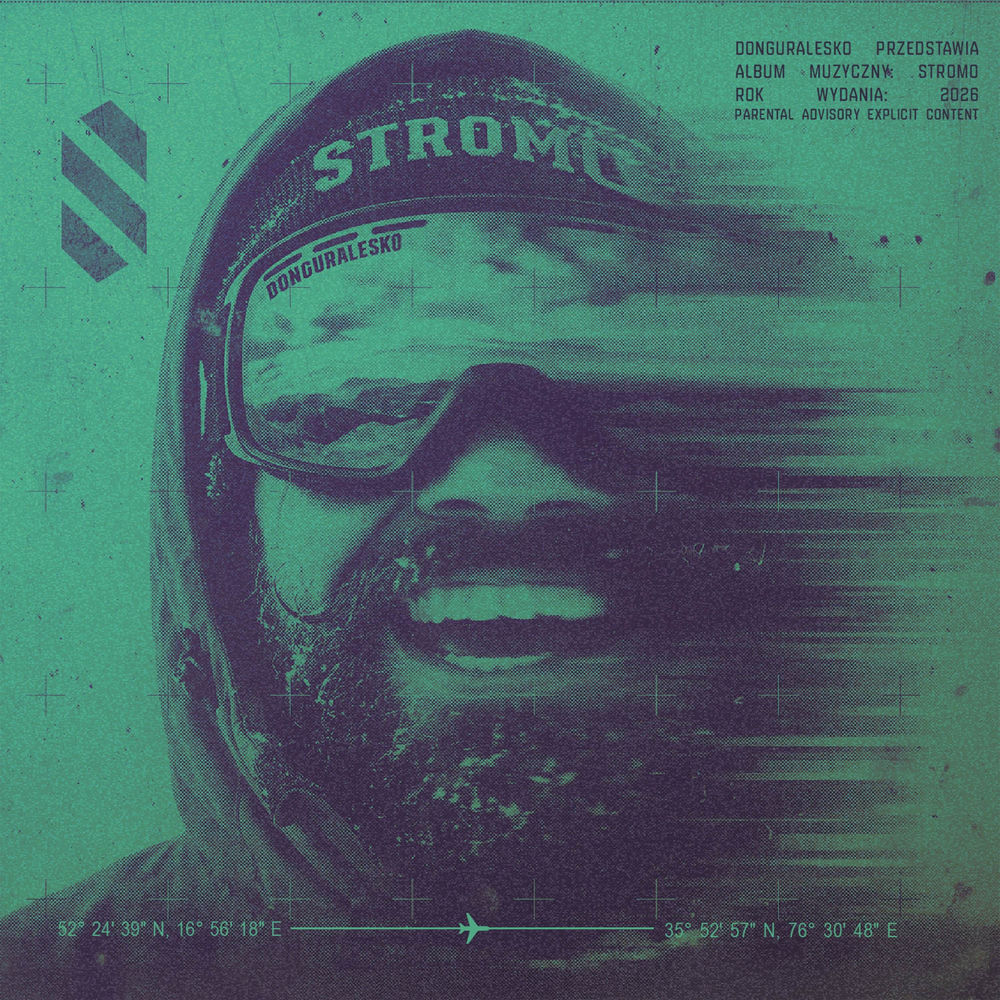 donGURALesko – STROMO, okładka albumu