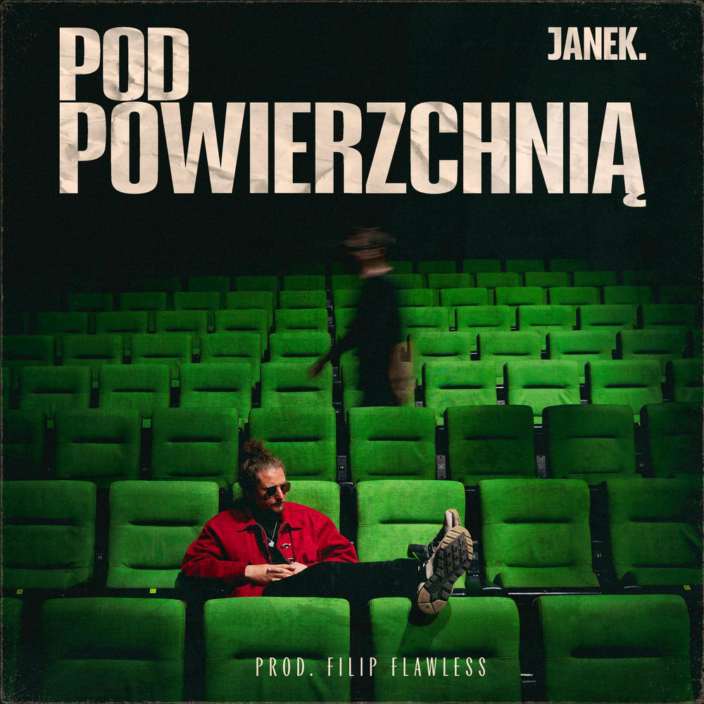 Okładka singla JANEK. – POD POWIERZCHNIĄ