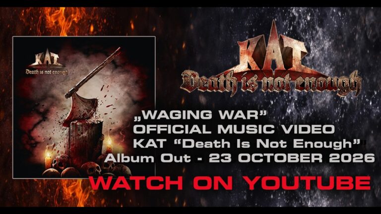 KAT – Waging War, kadr z teledysku