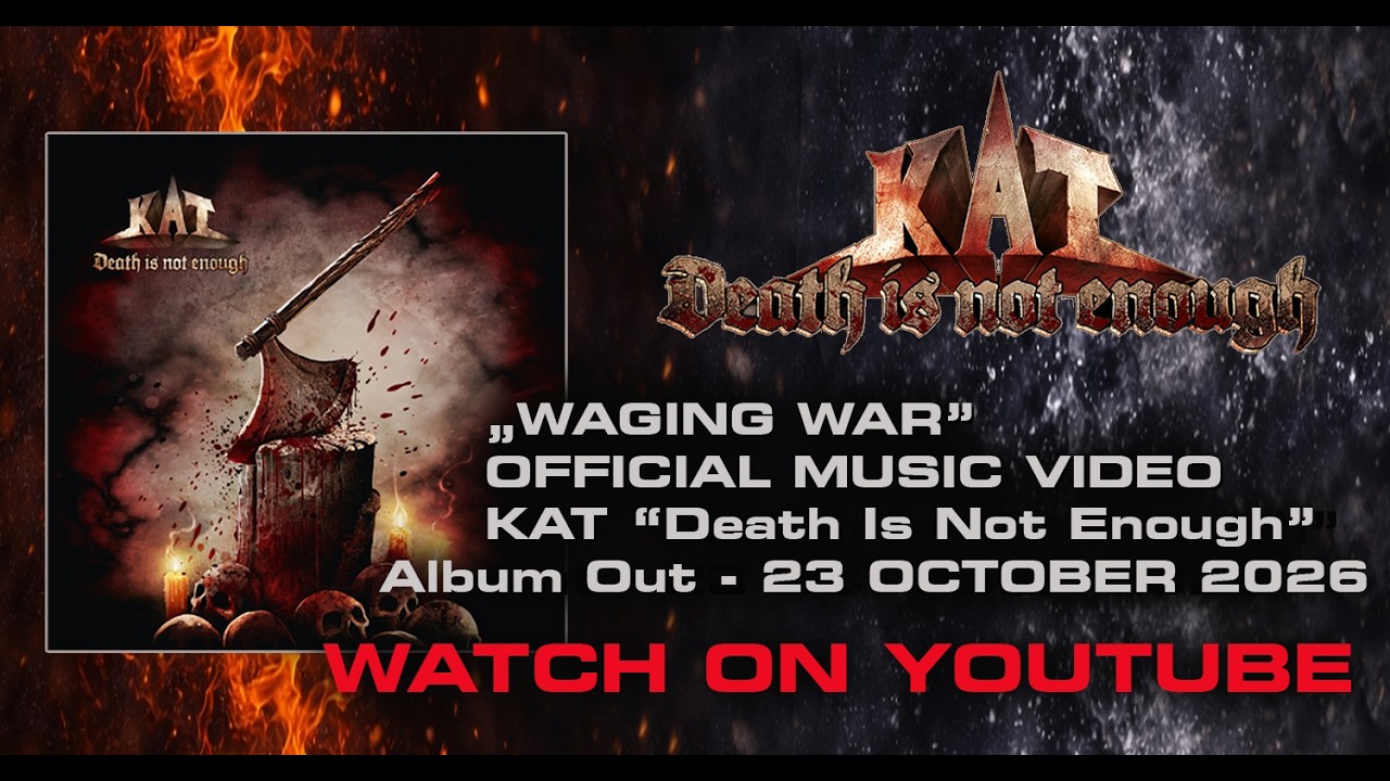 KAT – Waging War, kadr z teledysku